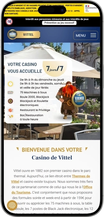 Application Casino de Vittel